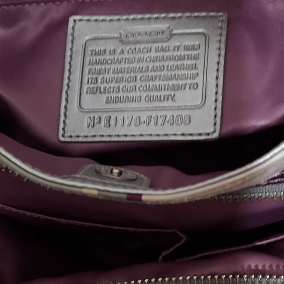 Coach Y2K Signature Soho Satin Scarf Print Hobo Shoulder Bag - Picture 13 of 13